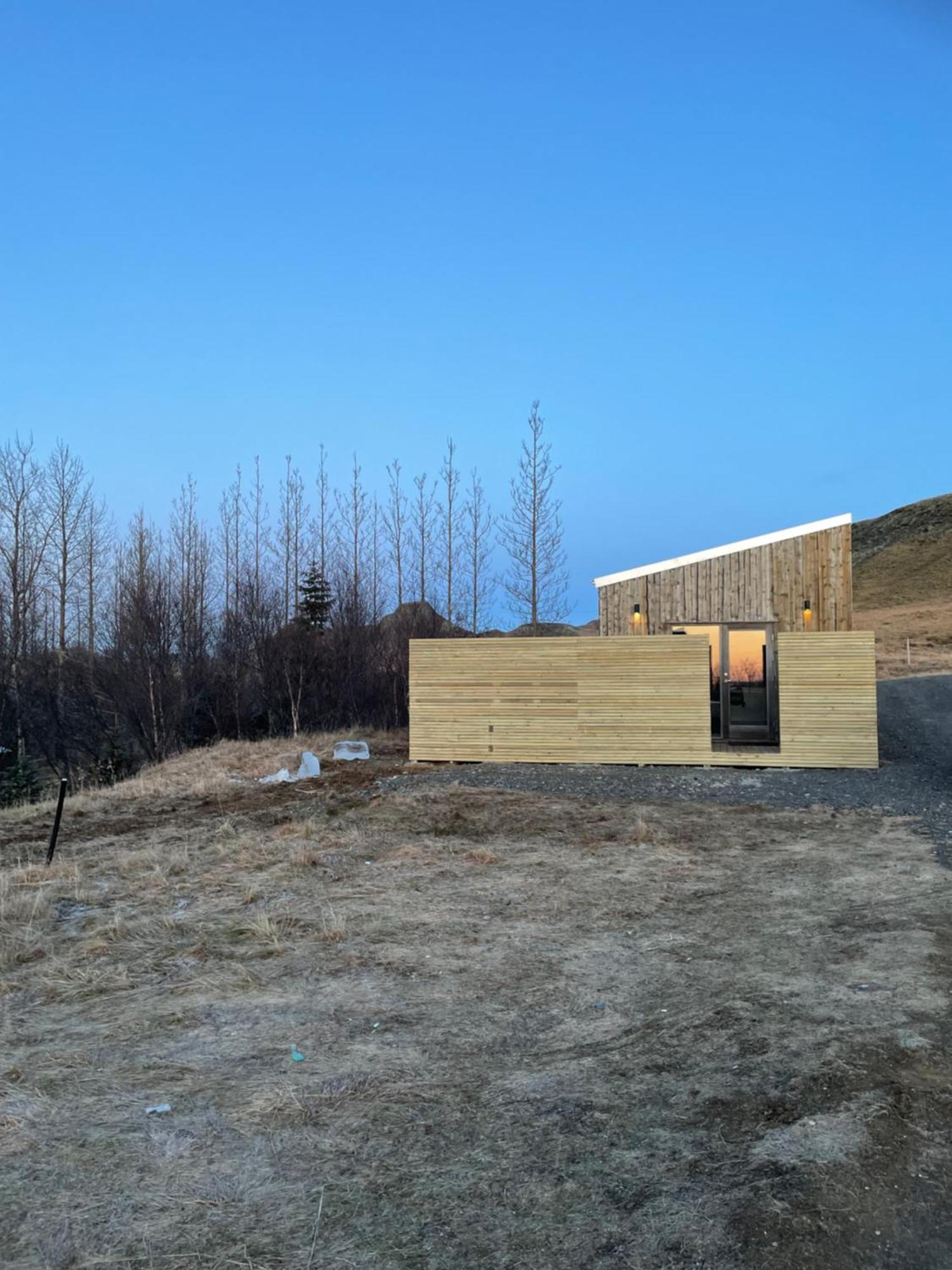 Arngrimslundur Cottages Fludir Exterior photo